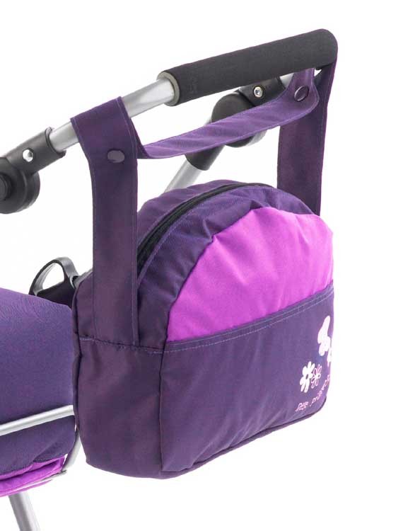 Wickeltasche für Puppenwagen Pflaume von Bayer Chic 2000