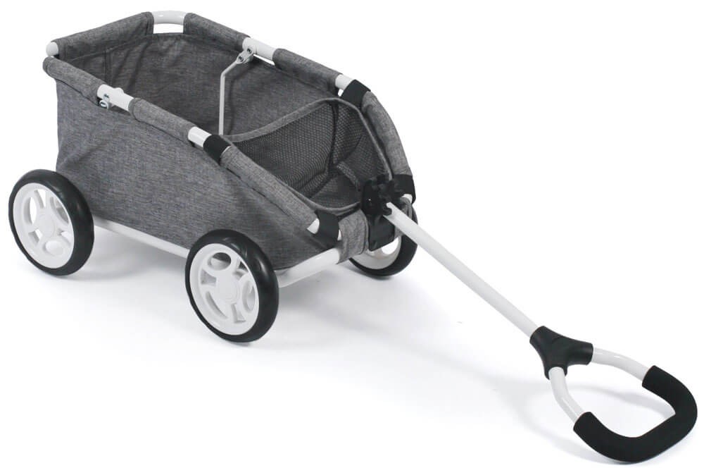 Ziehwagen Skipper, Jeans grey für Puppen und Teddys von Bayer Chic 2000