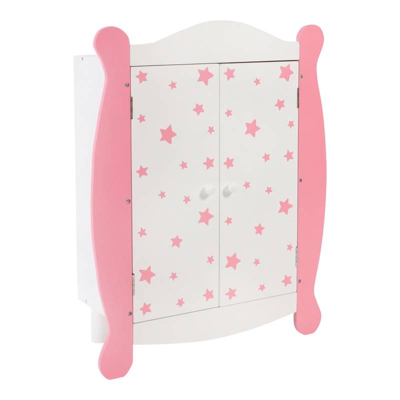 Bayer Chic Puppen-Kleiderschrank Stars pink von Bayer Chic