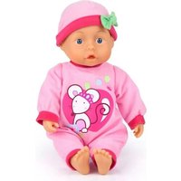 First Words Baby rosa 28 cm von Bayer Design Fritz Bayer GmbH &