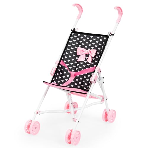 Bayer Design 30560AA Kinderwagen, faltbar, integrierter Sicherheitsgurt, Doppelräder von Bayer Design