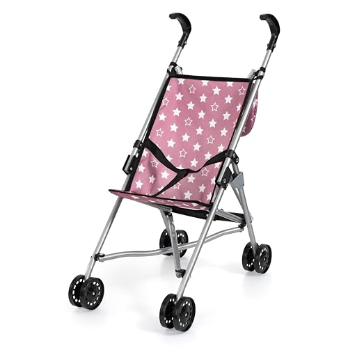 Bayer Design 30576AB Puppenbuggy mit Tasche, Doppelräder, faltbar, aus Metal, für Puppen bis 46 cm Bayer Design 30576AB Puppenbuggy mit Tasche, Doppelräder, faltbar, aus Metal, für Puppen bis 46 cm von Bayer Design