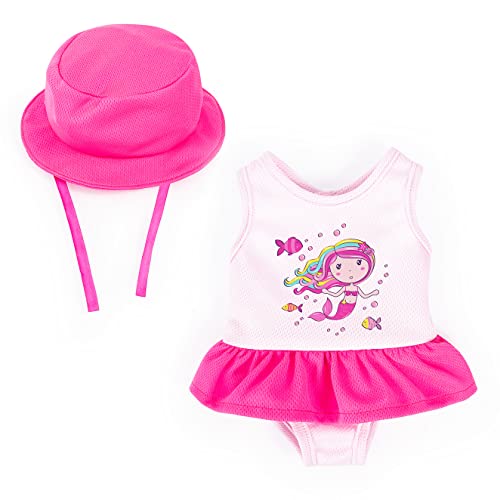 Bayer Design 84204AA Puppenkleidung, Outfits, Babypuppen Anziehsachen 38-43cm, mehrteilig, Puppenzubehör von Bayer Design