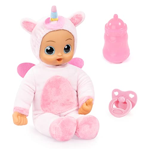 Bayer Design 93028AC Babypuppe I Baby Angels, weicher Körper, spricht, große Augen, mit Zubehör, Einhorn von Bayer Design