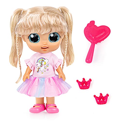 Bayer Design 93221AD City Girl Puppe interaktiv mit Haaren, Spielpuppe, mit Geräuschen, sprechend, Zubehör von Bayer Design