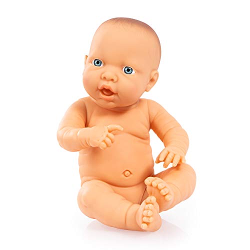 Bayer Design 94200AC Neugeborenen Babypuppe Mädchen, lebensecht, realistisch, 42 cm, Hellhäutig von Bayer Design