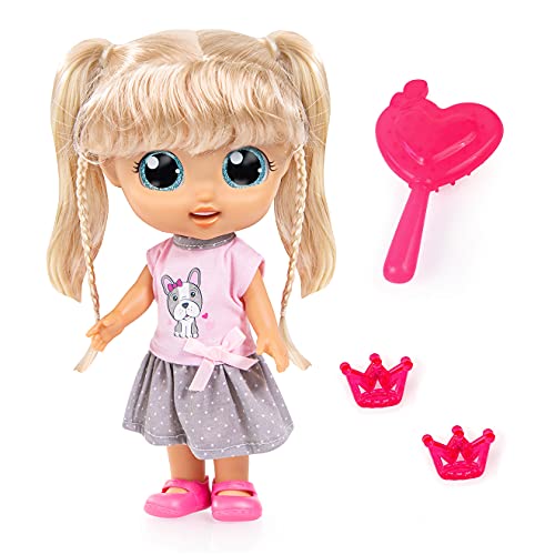 Bayer Design 93221AC City Girl Puppe interaktiv mit Haaren, Spielpuppe, mit Geräuschen, sprechend, Zubehör von Bayer Design