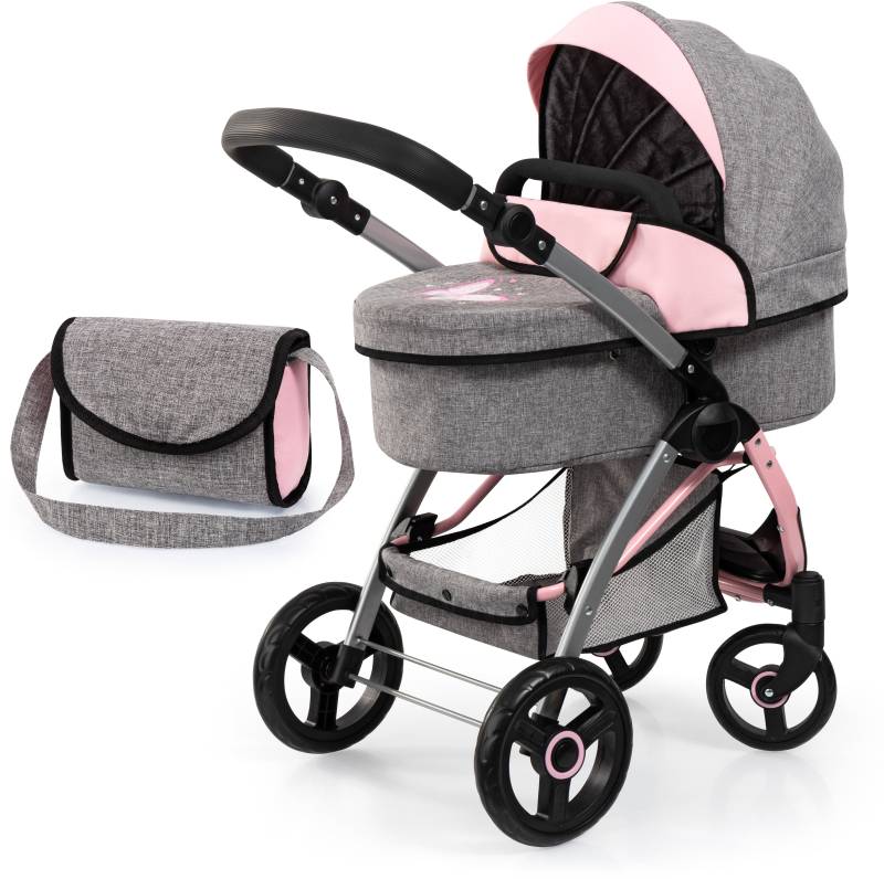 Bayer Design Combi Puppenwagen City, Max Grey von Bayer Design