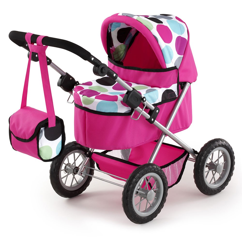 Bayer Puppenwagen Trendy bordeaux/rosa von Bayer Design