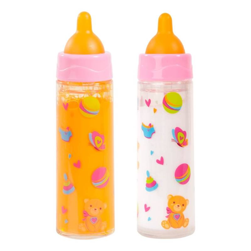 Fläschchen Magic Bottle-Set, Milch und Orangensaft von Bayer Design