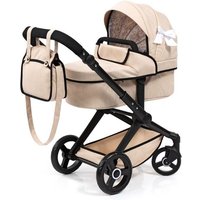 Kombi-Puppenwagen Xeo beige für Puppen bis 46cm Kombi-Puppenwagen Xeo beige für Puppen bis 46cm von Bayer Design