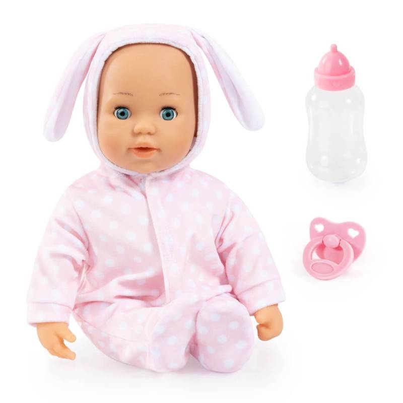 Puppe Anna First Words Baby 38 cm, rosa Outfit von Bayer Design