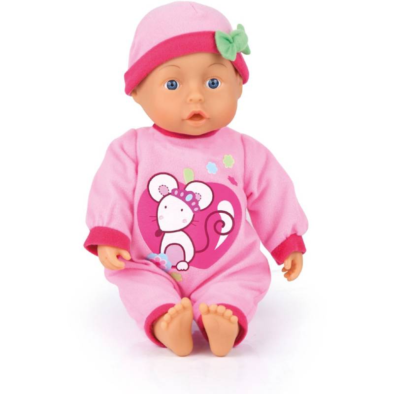 Puppe First Words Baby, 33 cm Farbe rosa von Bayer Design