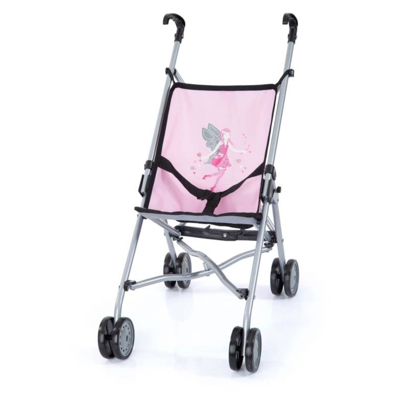 Puppenbuggy, rosa/grau von Bayer Design