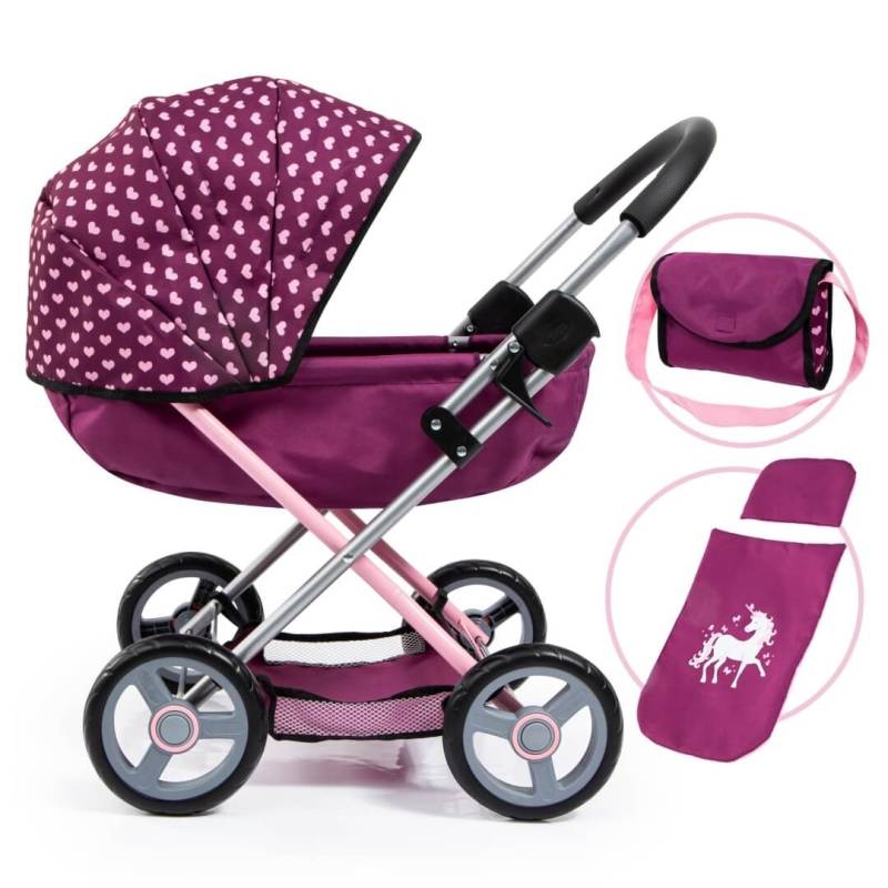 Puppenwagen Cosy Pflaume von Bayer Design