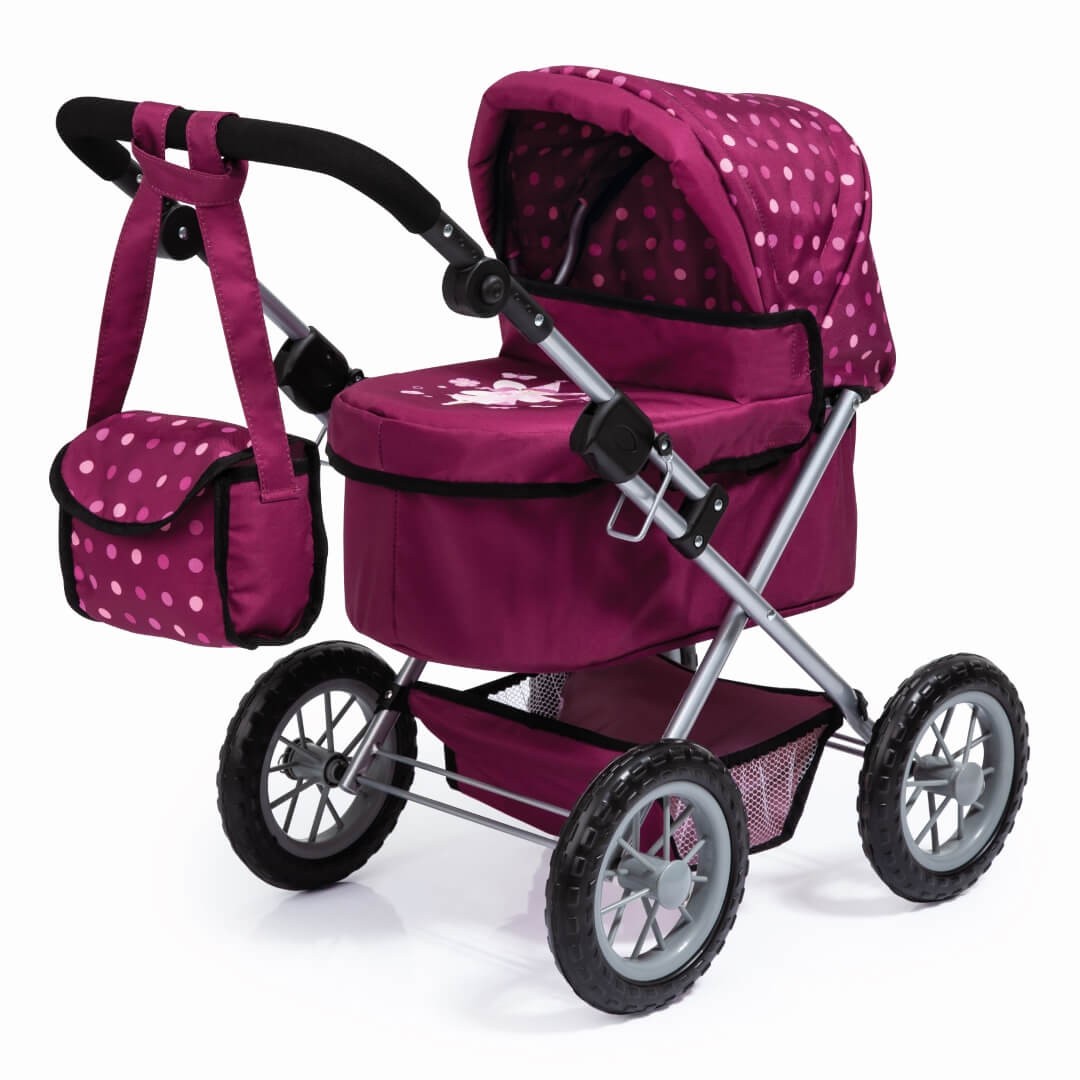 Puppenwagen Trendy Bordeaux von Bayer Design