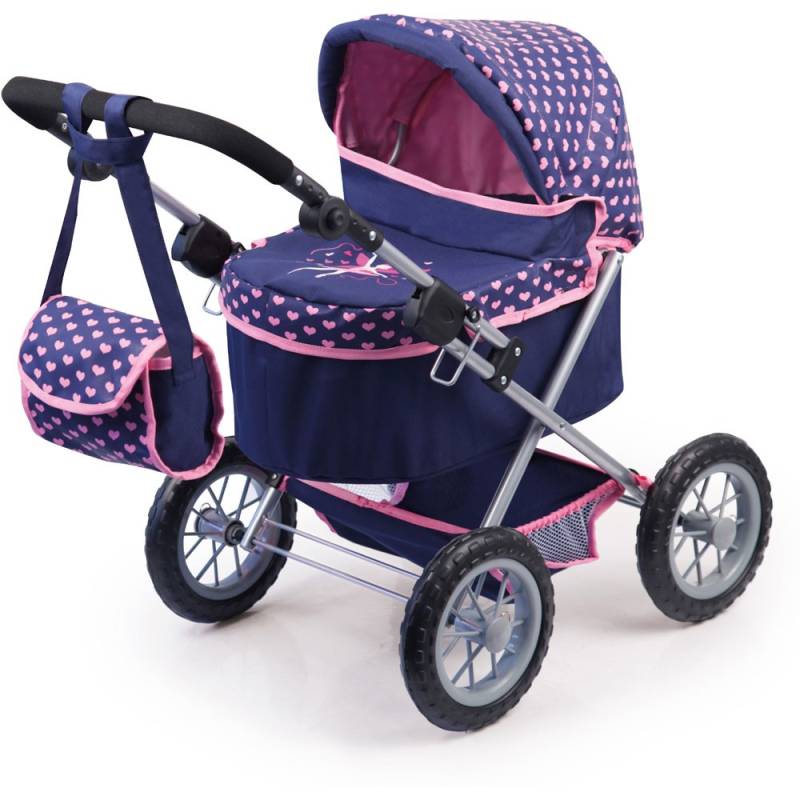 Puppenwagen Trendy Farbe dunkelblau von Bayer Design