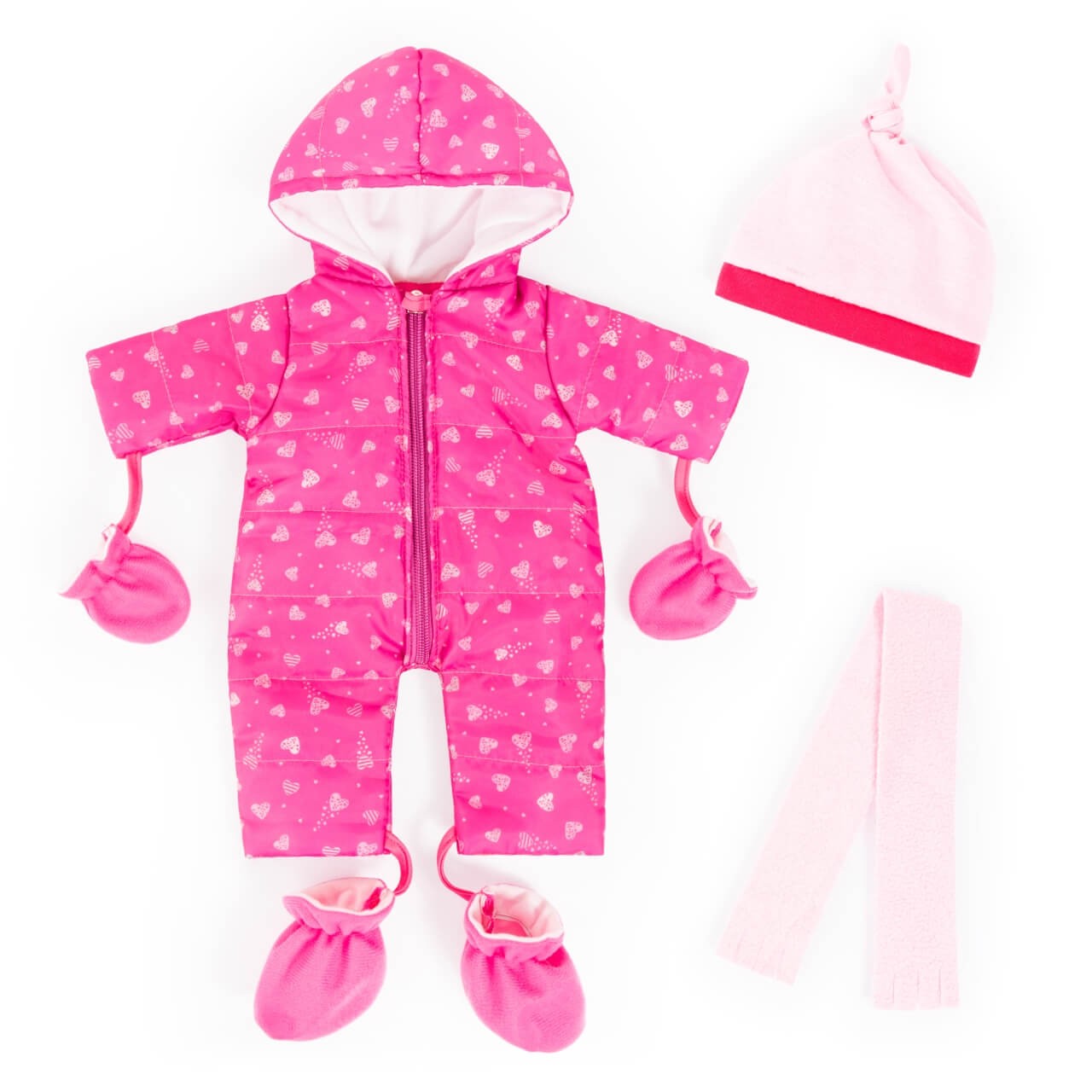 Schneeoverall 5 teilig für Puppen 38-42cm von Bayer Design