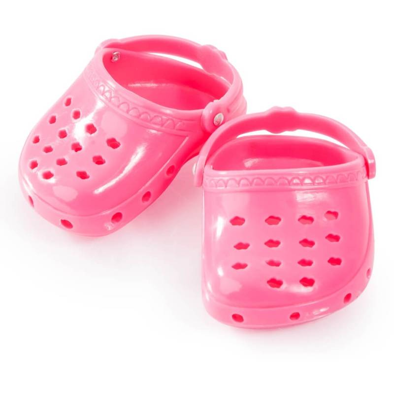 Slipper für Puppen, pink von Bayer Design