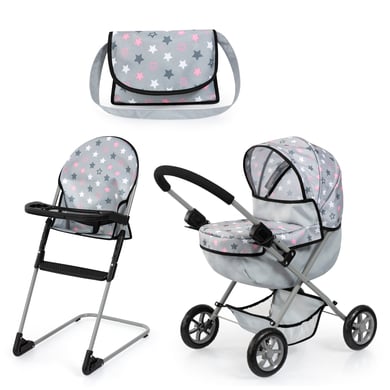 bayer Design Puppenwagen Set Cosy, grau von Bayer