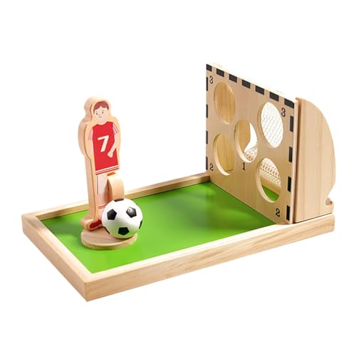 Fußball-Tisch-Shot-Spiele – Tischfußball-Brettspiele, Spielzeug | Tischfußball-Set aus Holz | Tragbare -Tischspiele, Tabletop-Eltern-Kind-Interaktionsspiele für Zuhause, Mädchen, Kinder von Bbbabeslk