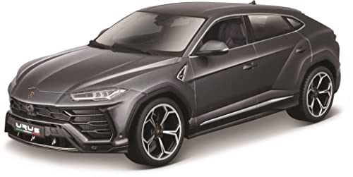 Bburago - 18-11042 Lamborghini Urus 1/18, Miniaturfahrzeug, Grau von Bburago