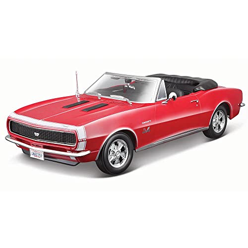 Maisto 1/18 Chevrolet Camaro SS 396 Convertible 1967 - Rot von Bburago Maisto France