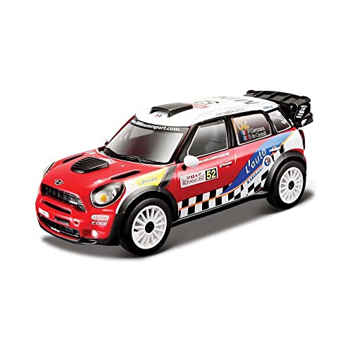 2012 Mini John Cooper Works WRC [Bburago 41101], #52 Pierre Campano, 1:32 Die Cast von Bburago