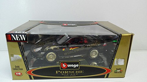 BBurago 33333295 - Gold 1:18 Porsche GT3 Cup von Bburago