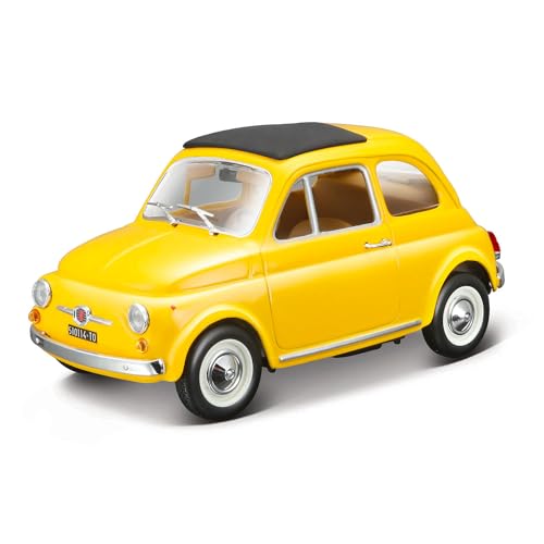 BBurago Fiat 500F (1965) Metal Kit Die Cast im Maßstab 1:24 43 Teil von Bburago