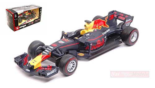 BURAGO BU38027R RED BULL RB13 DANIEL RICCIARDO 2017 N.3 1:43 MODELLINO DIE CAST von NEW