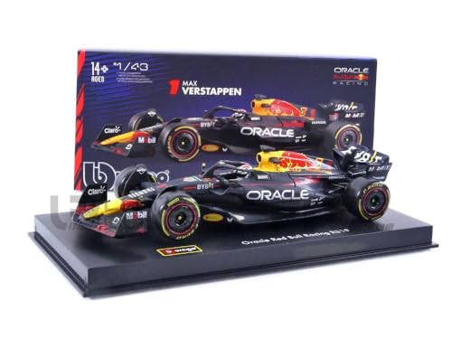 Bburago 1/43 38083V/1 Red Bull RB19 - Season Car 2023 (M. Verstappen) Diecast Modelcar von Bburago