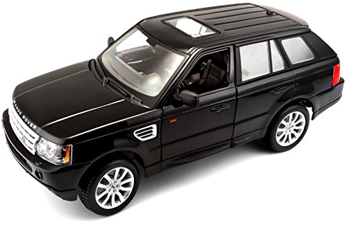 Bburago 1: 18 Gold Range Rover Sport, zufällige Modell – Farben können abweichen, Farblich Sortiert von Bburago