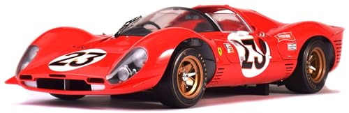 Bburago - 1:24 Bausatz zum Montieren Ferrari Racing – 330 P4 Daytona 1967 Metall-Set Ferrari zur Montage im Maßstab 1:24 von Bburago