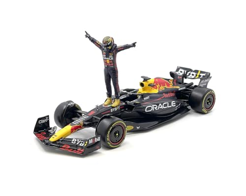 Bburago 1:24 Race Oracle Red Bull Racing RB19 (2023) w/figure von Bburago