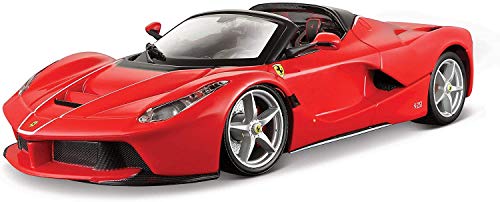 Bburago 18-36907R LaFerrari Aperta Ferrari Modellauto 1:43, Rot von Bburago