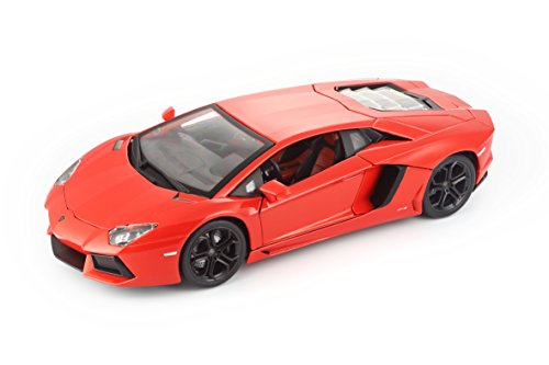 Bburago 15611033X - Lamborghini Aventador LP700-4 rotorange von Bburago