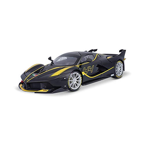 Bburago 15616907BK Ferrari FXX K Modellauto im Maßstab 1:18, Schwarz von Bburago