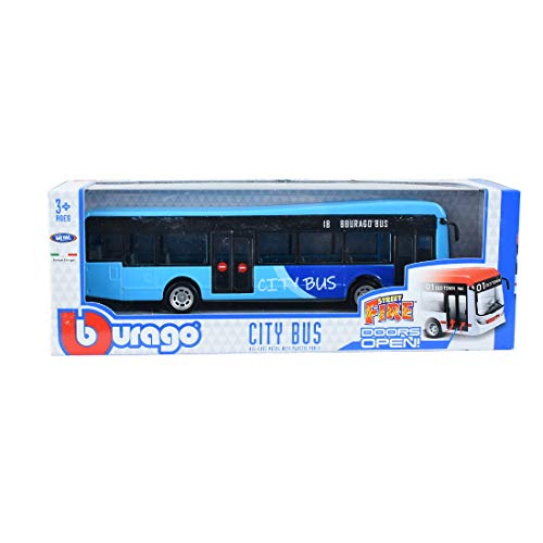 Bburago 15632102 BB 1:43 19cm City Bus, Gelb, us:one Size von Bburago