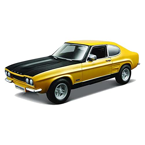 Bburago 15643207 - Ford Capri, 1:32,rot/gelb von Bburago