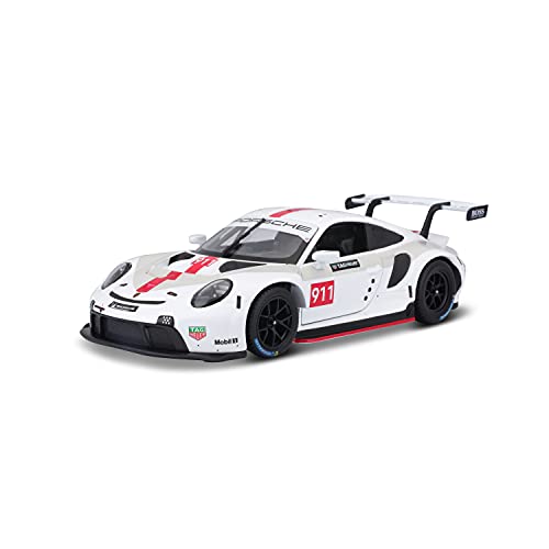 Bburago 18-28013 Porsche 911 RSR GT (2020) Modellauto im Maßstab 1:24, Weiß von Bburago