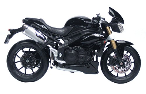 Bburago 2011 Triumph Speed Triple 51030, Schwarz, 1:18 Die Cast von Bburago