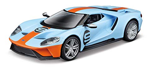 Bburago B18-41164 1:32 Race Heritage Collection 2019 Ford GT, Verschiedene Designs und Farben von Bburago