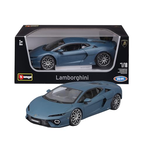 Bburago - Lamborghini Temerario Maßstab 1:18, Diecast-Auto, Detailgetreu mit 4 zu Öffnenden Teilen, Lamborghini-Lizenz, Alter 3+ Bburago - Lamborghini Temerario Maßstab 1:18, Diecast-Auto, Detailgetreu mit 4 zu Öffnenden Teilen, Lamborghini-Lizenz, Alter 3+ von Bburago