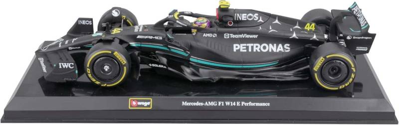 Bburago MB W14 F1 Rennauto 2023 Lewis Hamilton 1:24 von Bburago