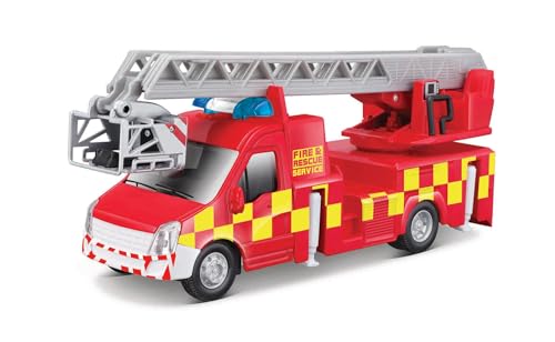 Bburago MUNICIPLE Vehicles FIRE Truck with Turntable Ladder von Bburago