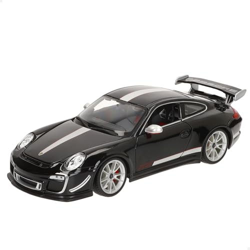 Bburago Maycheong 1/18 Porsche 911 GTS RS 4.0 Modellauto Modellauto Maßstab schwarz 11036BL von Bburago