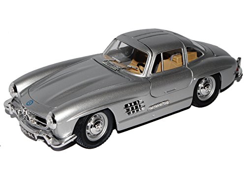 Bburago Mercedes-Benz 300SL Coupe Silber W198 1954-1963 18-22023 1/24 Modell Auto von Bburago