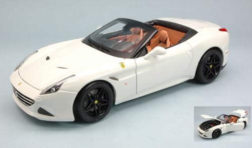 Bburago Scale Modell KOMPATIBEL MIT Ferrari California T Open 2014 White Signature 1:18 BURAGO BU16904W von Bburago