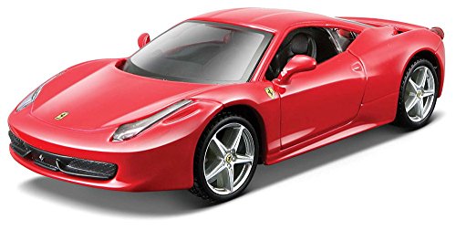 2009 Ferrari 458 Italia [Bburago 26003], Rot, 1:24 Die Cast von Bburago